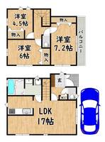物件の間取り画像