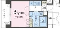 ガレリア東新宿の間取り