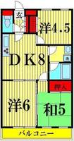 ベルプラザ弐番館の間取り
