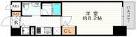 大阪府大阪市北区同心1(マンション)の賃貸物件の間取り
