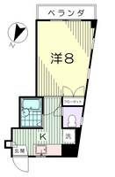 グレーシァ上野毛の間取り