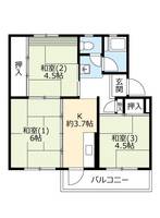 物件の間取り画像