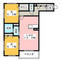 物件の間取り画像