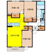 物件の間取り画像