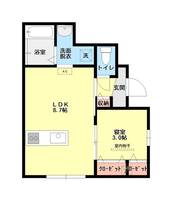 物件の間取り画像