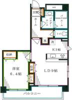 コンチェルト杉並の間取り