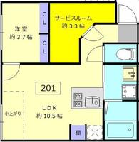 物件の間取り画像