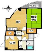 エシュコル西野の間取り