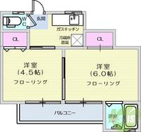 エコールFの間取り