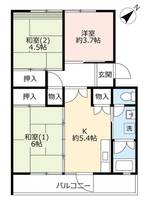 物件の間取り画像
