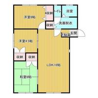 福岡県久留米市西町(一戸建)の賃貸物件の間取り