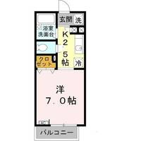 大阪府豊中市宮山町4(アパート)の賃貸物件の間取り