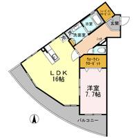 物件の間取り画像