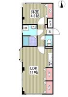 埼玉県川口市西青木2(マンション)の賃貸物件の間取り