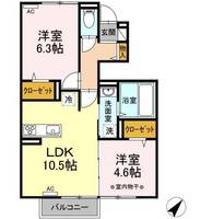 物件の間取り画像