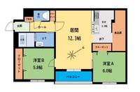 物件の間取り画像