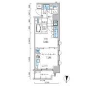 東京都墨田区緑2(マンション)の賃貸物件の間取り