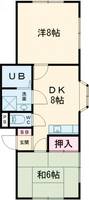ライフメイト高徳 5番館の間取り