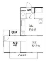 クレスト江戸川台の間取り