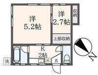 高橋ハイツの間取り