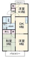 アネックス籾山の間取り