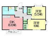 物件の間取り画像