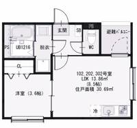 物件の間取り画像