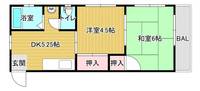 物件の間取り画像