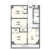 物件の間取り画像