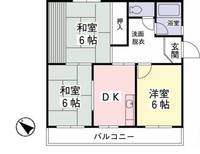 メイゾンクレーユ多摩の間取り
