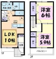 物件の間取り画像