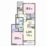 愛知県名古屋市守山区大字上志段味字寺山(アパート)の賃貸物件の間取り