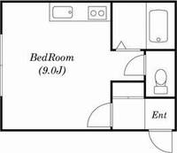 スクエア平岸の間取り