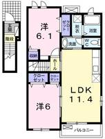 物件の間取り画像