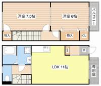 物件の間取り画像
