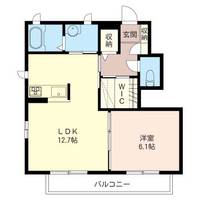 ヴェルベ-ナIの間取り