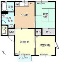 物件の間取り画像