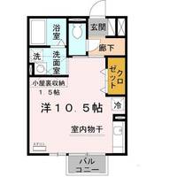 滋賀県大津市今堅田2(アパート)の賃貸物件の間取り