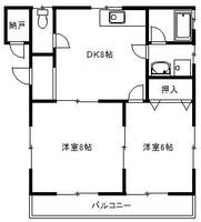 物件の間取り画像