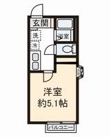 東京都杉並区今川1(アパート)の賃貸物件の間取り