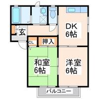 フォーレス華の間取り