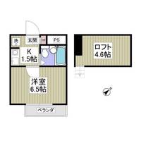 埼玉県坂戸市千代田3(アパート)の賃貸物件の間取り