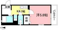 K’sネオの間取り