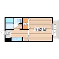 カーサ・ブランシェBの間取り