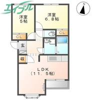 物件の間取り画像