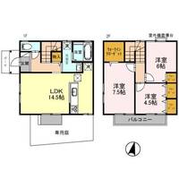 兵庫県三木市緑が丘町本町1(一戸建)の賃貸物件の間取り