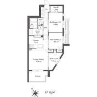 東京都大田区上池台5(マンション)の賃貸物件の間取り