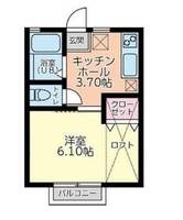 エール本八幡の間取り