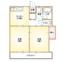 ハイツはくさんの間取り