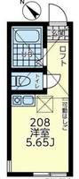 神奈川県横浜市鶴見区生麦4(アパート)の賃貸物件の間取り